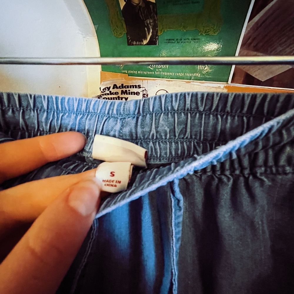womens denim stretch skirt